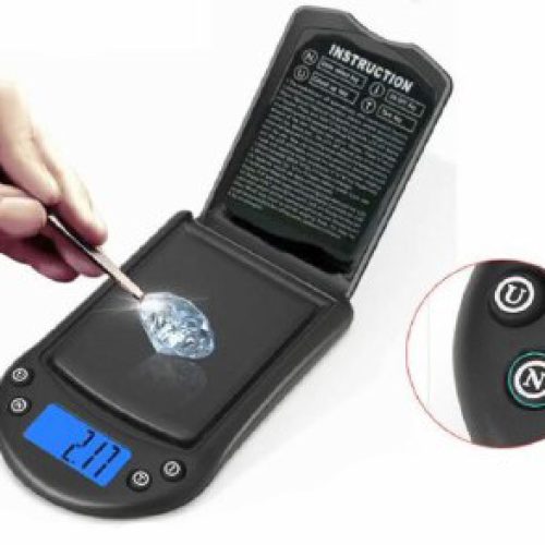 ترازو دقیق 500 گرمی مدل KL-07 دقت یکصدم (0/01)