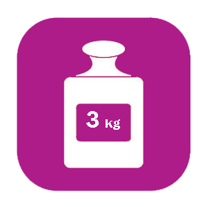 ظرفیت 3 کیلوگرم
